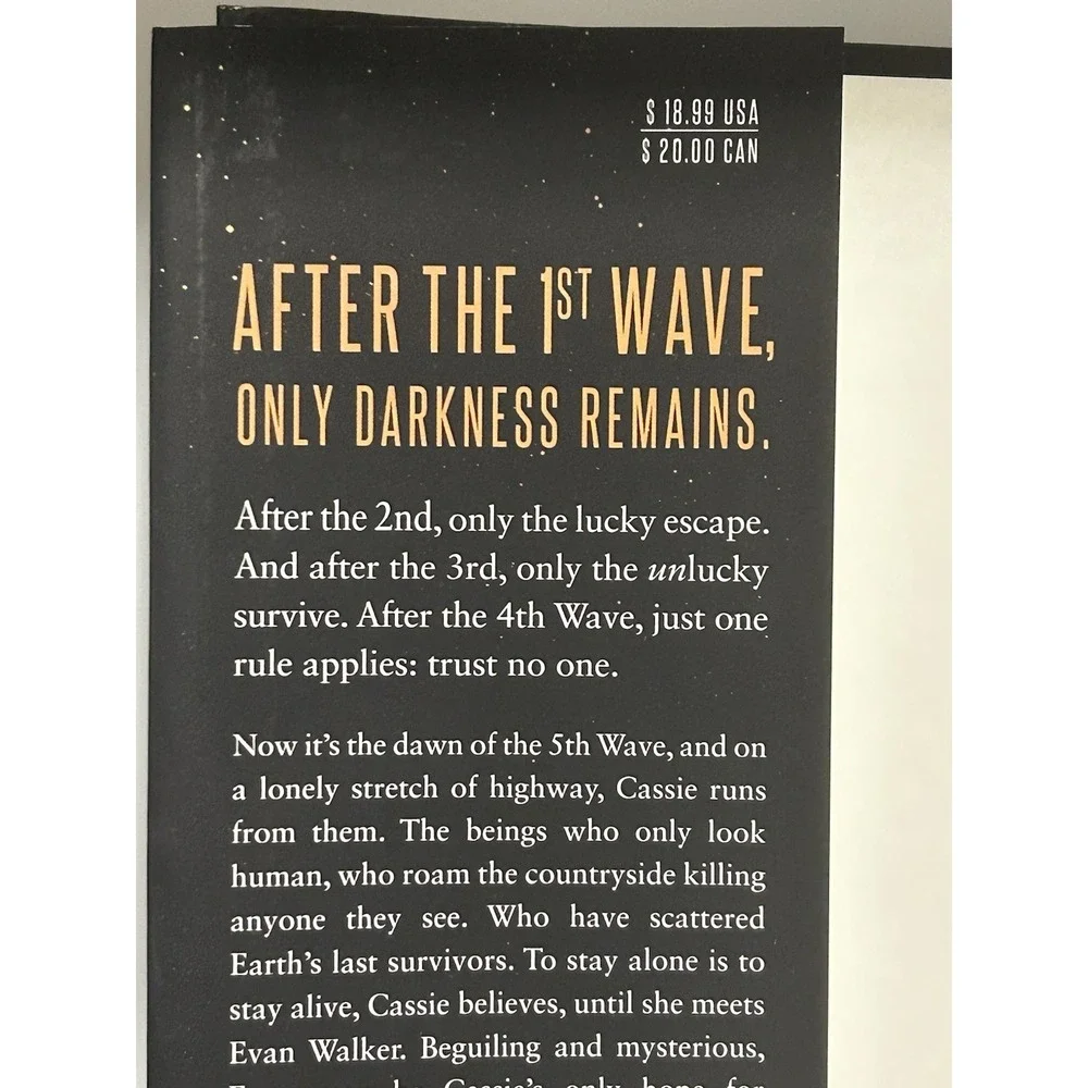 The 5th Wave Sci-Fi & Fantasy Book By Rick Yancey